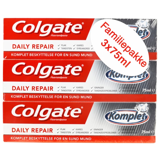 Colgate Daily Repair tannkrem (3 pakk)