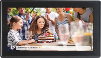 Denver Frameo 15,6" sosial fotoramme PFF-1513 Wi-Fi (sort)