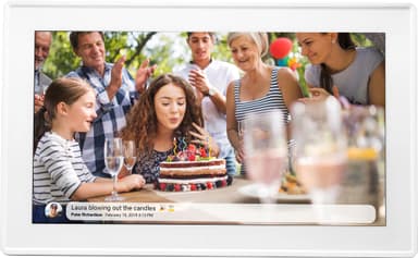 Denver Frameo 15,6" sosial fotoramme PFF-1513 Wi-Fi (hvit)