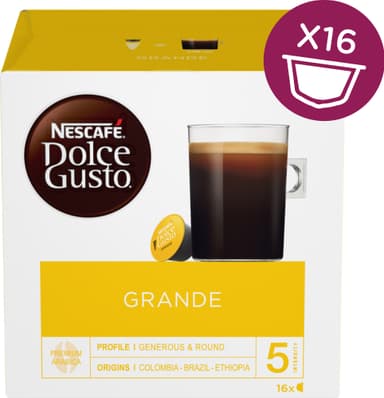 Nescafè Dolce Gusto kapsler - Grande