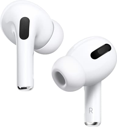 Apple AirPods Pro trådløse hodetelefoner m. støydemping Best pris på Apple AirPods Pro Hodetelefoner Sammenlign