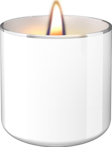 TenderFlame Lilly dekorativt lys 2-pakk (hvit)