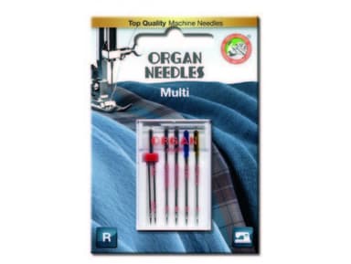Nåler, Multi Box str.75-90, 5pk, Organ