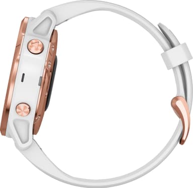 Garmin Fenix 6s Pro GPS smartklokke 42 mm (roségull/hvit)