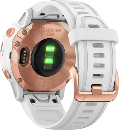 Garmin Fenix 6s Pro GPS smartklokke 42 mm (roségull/hvit)