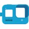 GoPro silikondeksel + halssnor (blå)