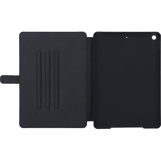 Radicover iPad 10,2" foliodeksel i syntetisk skinn (sort)