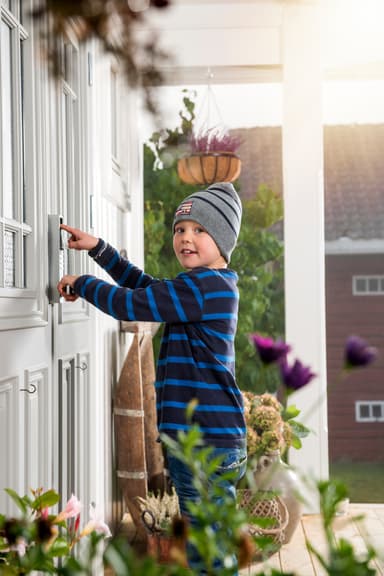 EasyAccess EasyFinger V2 dørlås (sølv)