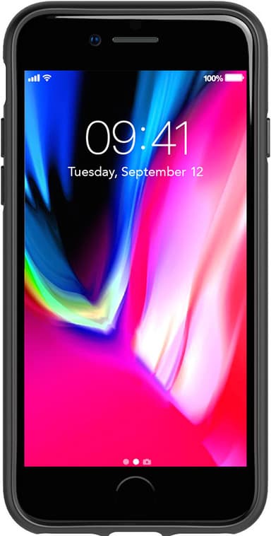 Tech21 Colour Studio deksel til iPhone 6/7/8/SE Gen. 2/Gen.3 (sort)
