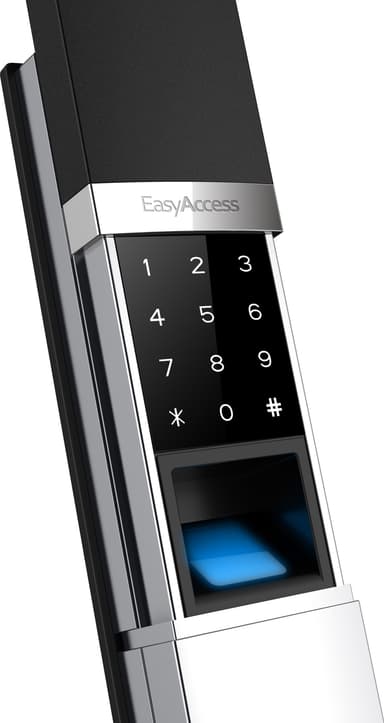 EasyAccess EasyFinger V2 dørlås (sølv)