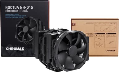 Noctua NH-D15 CPU kjøler (chromax.black)