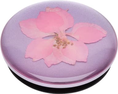 Popsockets Premium grep til mobile enheter (pressed flower delphinium)