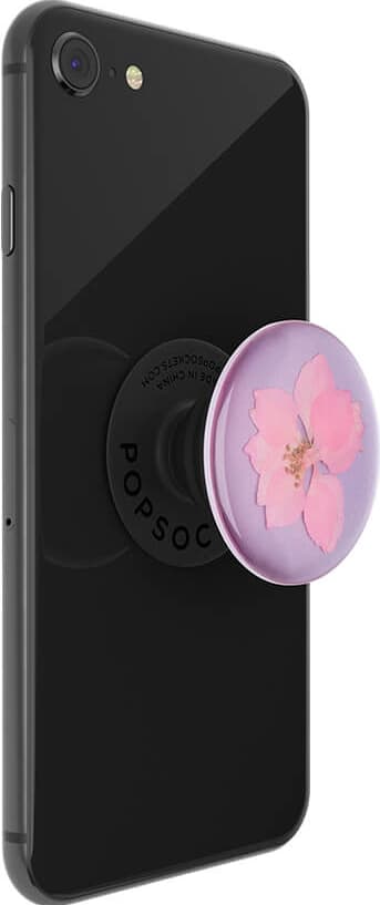 Popsockets Premium grep til mobile enheter (pressed flower delphinium)