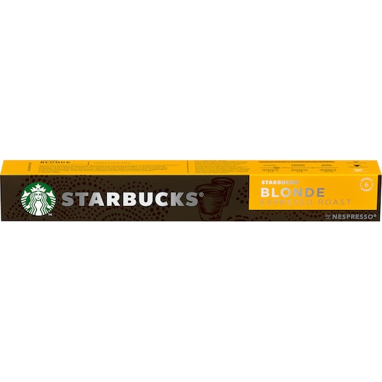 Starbucks by Nespresso Blonde Espresso Roast kapsler ST12429083