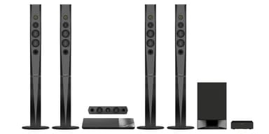 Sony 5.1 hjemmekino 3D Blu-ray BDV-N9200W (sort)