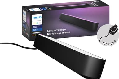Philips Hue Play lysbar enkeltpakke (sort)