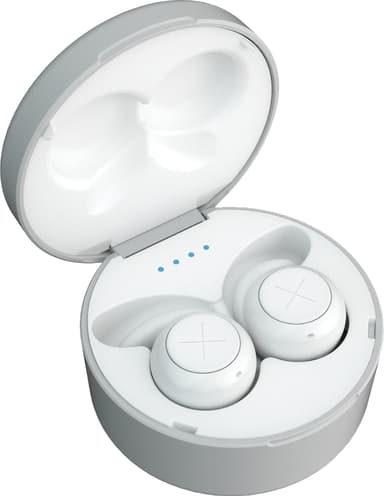 Kygo E7/1000 helt trådløse in-ear hodetelefoner (hvit)