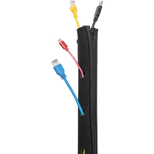 Essentials Zipper Cable Sleeve kabelstrømpe