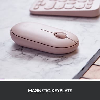 Logitech Pebble M350 trådløs datamus (rose)