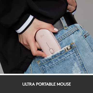 Logitech Pebble M350 trådløs datamus (rose)