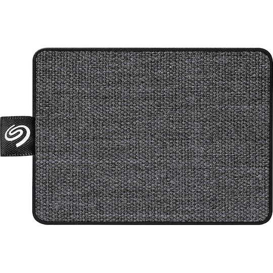 Seagate One Touch bærbar SSD, 500 GB (sort)