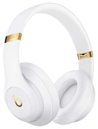 Beats Studio3 trådløse around-ear hodetelefoner (hvit)