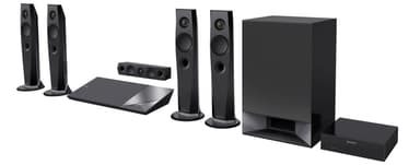Sony 5.1 hjemmekino 3D Blu-ray BDV-N7200W (sort)
