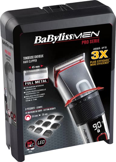 BaByliss for Men Pro 45 hårklipper E985E - Elkjøp