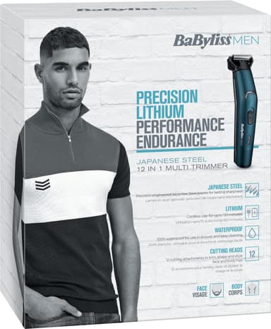 BaBylissMEN Japanese Steel 12-i-1 multitrimmer BAMT890E