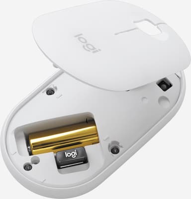 Logitech Pebble M350 trådløs datamus (hvit)