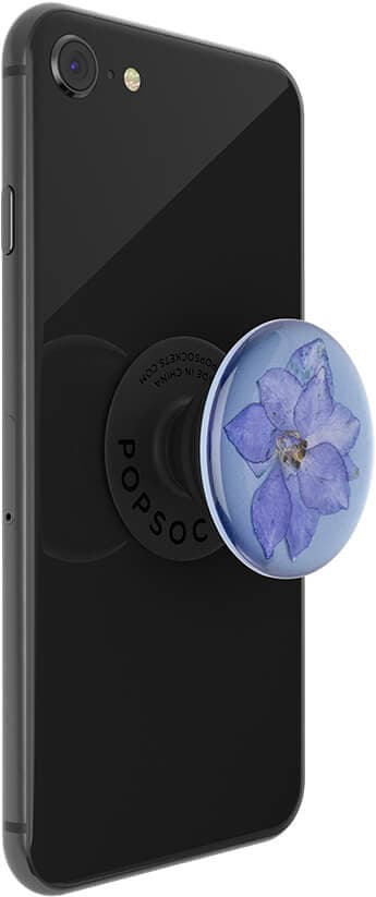 Popsockets grep til mobile enheter (pressed flower larkspur)