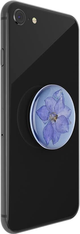 Popsockets grep til mobile enheter (pressed flower larkspur)