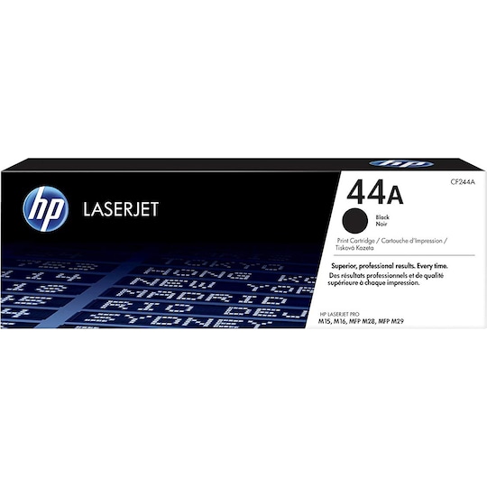 HP 44A lasertoner (sort)