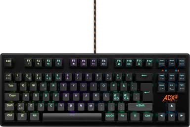 ADX tenkeyless RGB mekanisk gamingtastatur