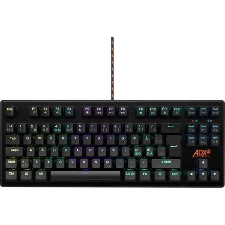 ADX tenkeyless RGB mekanisk gamingtastatur