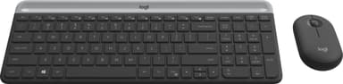 Logitech MK470 Slim Combo datamus og tastatur (grafitt Logitech MK470 Slim Trådløs Kombo Mus & tastatur