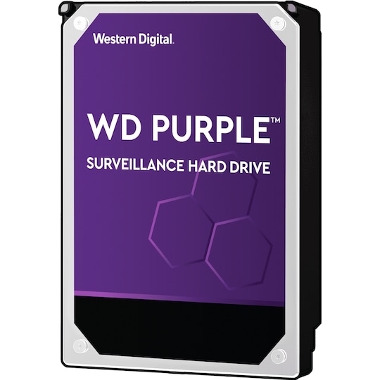 WD Purple Surveillance 3,5" intern harddisk (3 TB)