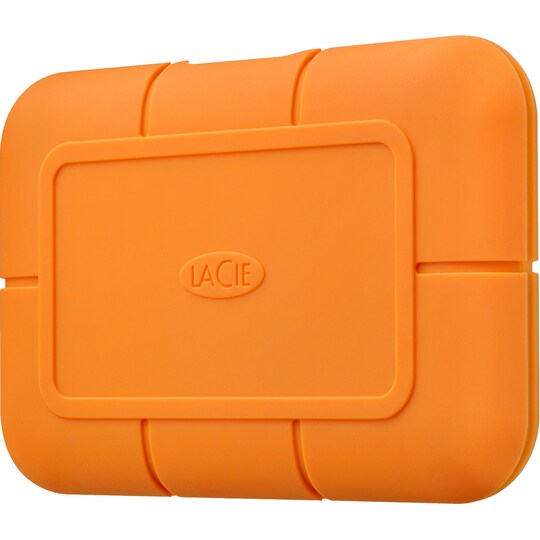 LaCie Rugged SSD 500 GB ekstern SSD (oransje)