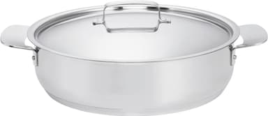 Fiskars All Steel ovnsform med lokk 1023764 (28 cm diameter)