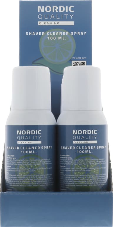 Nordic Quality rensespray til barbermaskin NQ352799