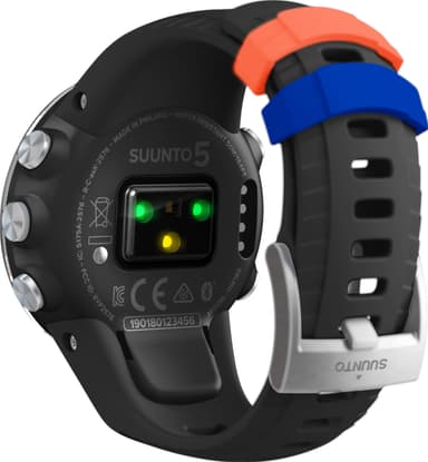 Suunto 5 G1 GPS sportsklokke (sort/stål)