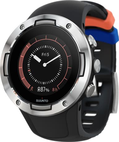 Suunto 5 G1 GPS sportsklokke (sort/stål)