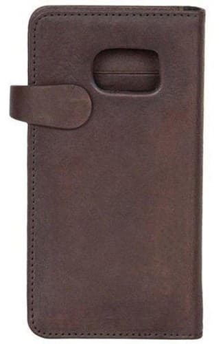 Buffalo Samsung Galaxy S6 Edge mobiletui (brun)