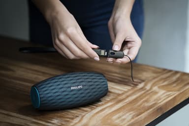 Philips bærbar trådløs høyttaler BT6900A/00 (blå)
