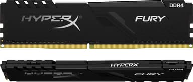Kingston HyperX Fury Black DDR4 RAM minnebrikke 16 GB