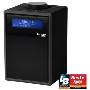 Jensen Buddy Lite DAB+ radio (sort)
