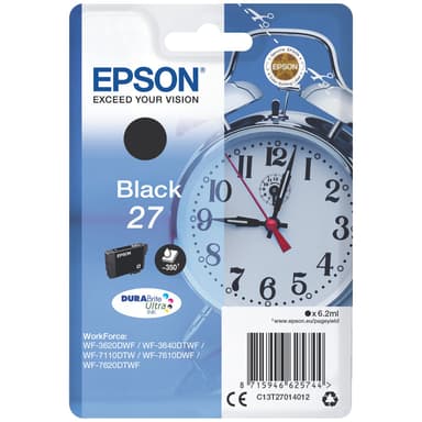 Epson blekkpatron DuraBrite Ultra 27 Sort