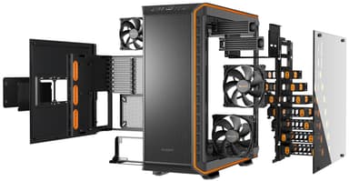 be quiet! Dark Base Pro 900 PC kabinett (sort/oransje)