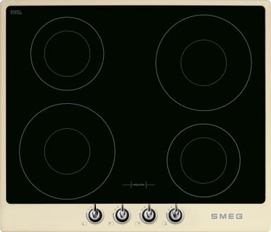 Smeg Victoria Aesthetic 60 cm induksjonstopp SI964PM (krem)