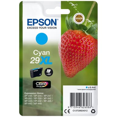 Epson blekkpatron Claria Home 29XL Cyan